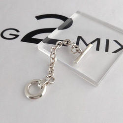 【G2MIX】Silver925 マンテル チェーンリング 3枚目の画像