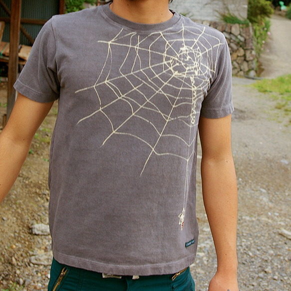 spiderweb 蜘蛛の巣 オールオーバープリント 90s Lサイズ spiderweb 蜘蛛の巣 オールオーバープリント 90s tシャツ