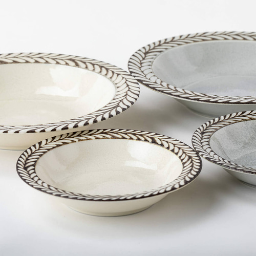 ROMARINディーププレートセット ギフトセット L・S各2枚 母の日 結婚