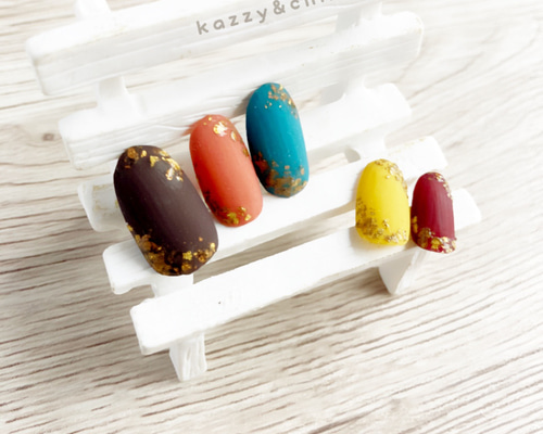 ネイルチップ 〜カラフル〜 ネイルチップ（つけ爪） kazzy&chik