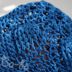 Ba-ba handmade Openwork knitting multi bag No.MB29 第9張的照片