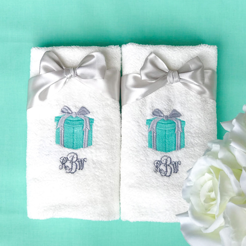 名入れします♡結婚祝い今治タオル二枚組♡フェイスタオル&メッセージ