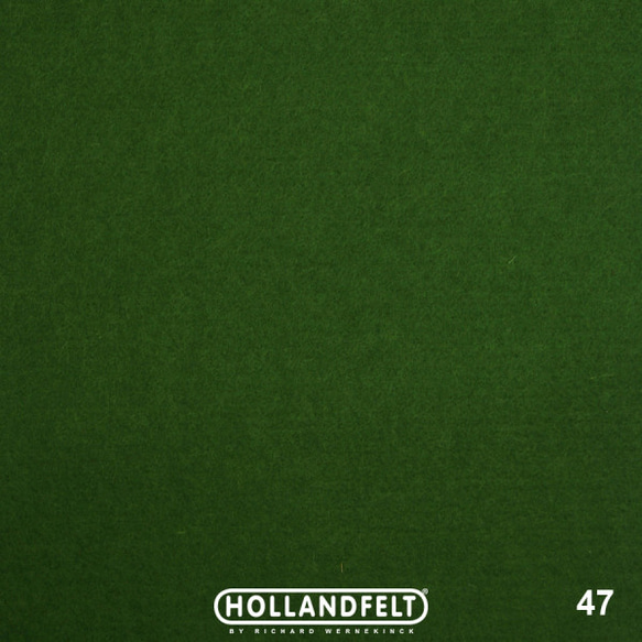 47　ローデングリーン 100％ ウール フェルト 20X30cm 厚さ1㎜ 2枚目の画像