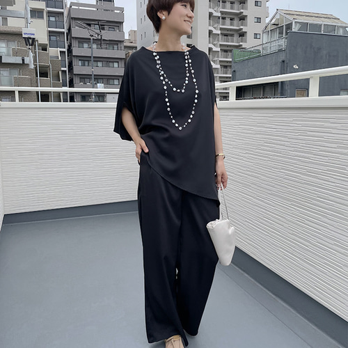 卒入学式⭐︎ウツクシルエットジレ&ワイドパンツセット　セットアップ Occasion to Daily. For Women ハレの日も、いつもの日も