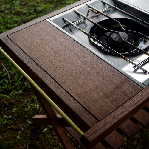 wood plate (flow line table walnut) ローテーブル・リビングテーブル