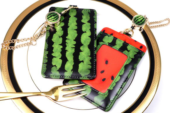 スイカなリール付き定期入れ｜牛革製 パスケース・定期入れ EARL'S