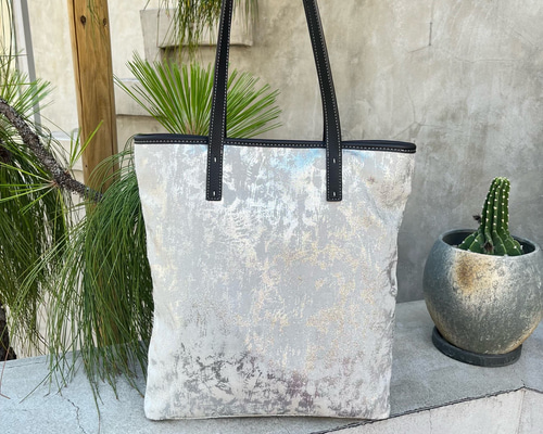 our 2WAYフィットトートバッグ シルバー 2WAYフィットトートバッグ