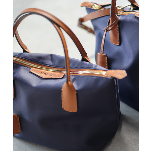 オリジナルデザインナイロンレザートートバッグ トートバッグ LL