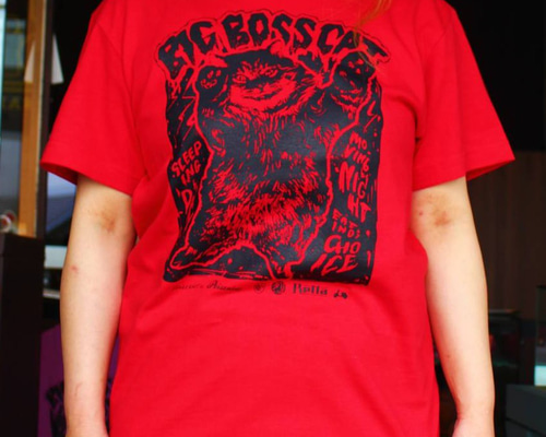 ボスコーヒー Tシャツ L 赤 ボスコーヒー Tシャツ L 赤 ボスコーヒー Tシャツ L 赤 サントリー