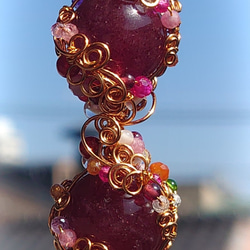 ストロベリークォーツ　笑い口　レア　たとても縁起がいい　ハイクオリティ♡ 輝く星のような魅力をもたらす 恋愛運アップ スターストロベリー