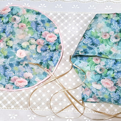 リバティプリント」ガーゼ ハンカチ ハンドメイド ハンカチ・手ぬぐい 