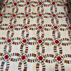 【ハンドメイド】93×101cm パッチワークキルト タペストリー 特大 ハンドメイド特大パッチワーク その他インテリア雑貨 Tom Tom Mie 通販