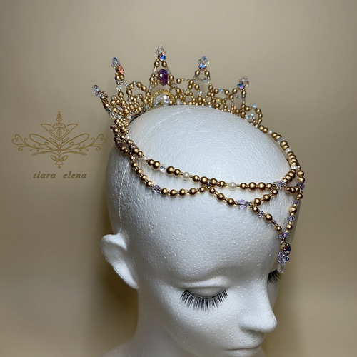 バレエティアラ サークルタイプ その他アクセサリー tiara elena バレエティアラ サークルタイプ その他アクセサリー tiara elena