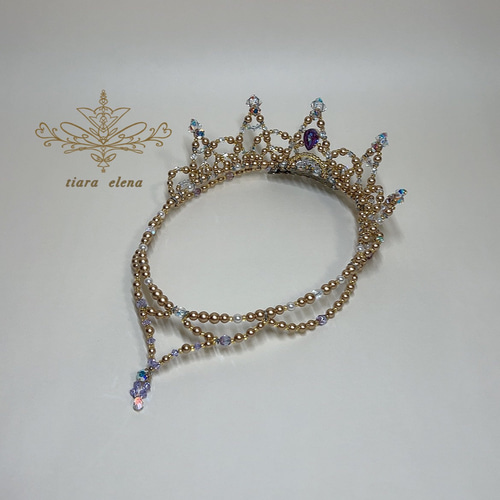 バレエティアラ サークルタイプ その他アクセサリー tiara elena バレエティアラ サークルタイプ その他アクセサリー tiara elena