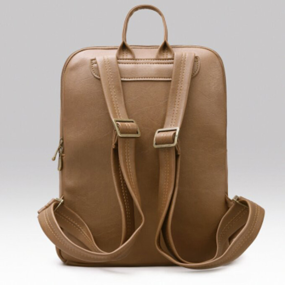 【セール】リュック レザー バッグ 鞄 レディース メンズ IPAD A4 防水 プレゼント バックパック 4枚目の画像