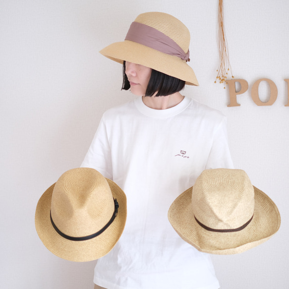 【数量限定・夏の福袋】選べる夏のお出かけセット　帽子&Tシャツ 2枚目の画像