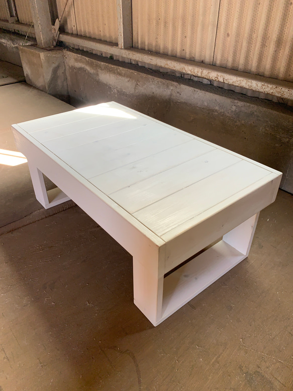 California style Cafe table カフェローテーブル005 