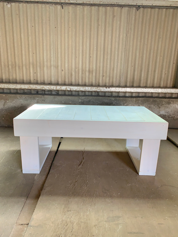 California style Cafe table カフェローテーブル005 