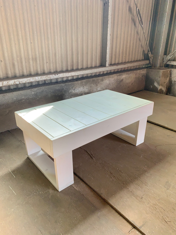 California style Cafe table カフェローテーブル005 