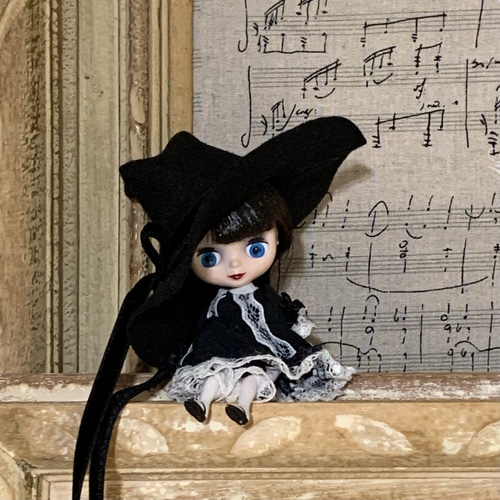 プチブライス アウトフィット 帽子 chuchuru作家 ブライス プチ