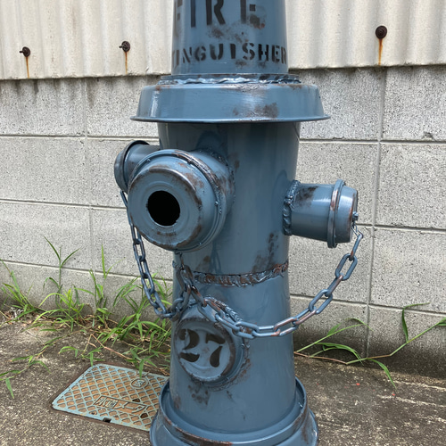 オリジナル立水栓消火栓風カバーイエロー