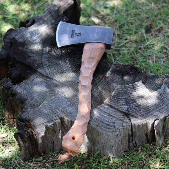 ハスクバーナ 名栗加工 ロゴあり ロゴなし Husqvarna 38cm 手斧 オノ 無骨 ハスクバーナ 名栗加工 ロゴあり ロゴなし Husqvarna 38cm 手斧 オノ