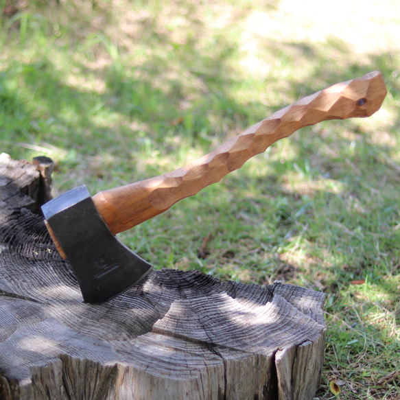 ハスクバーナ 名栗加工 ロゴあり ロゴなし Husqvarna 38cm 手斧 オノ 無骨 ハスクバーナ 名栗加工 ロゴあり ロゴなし Husqvarna 38cm 手斧 オノ