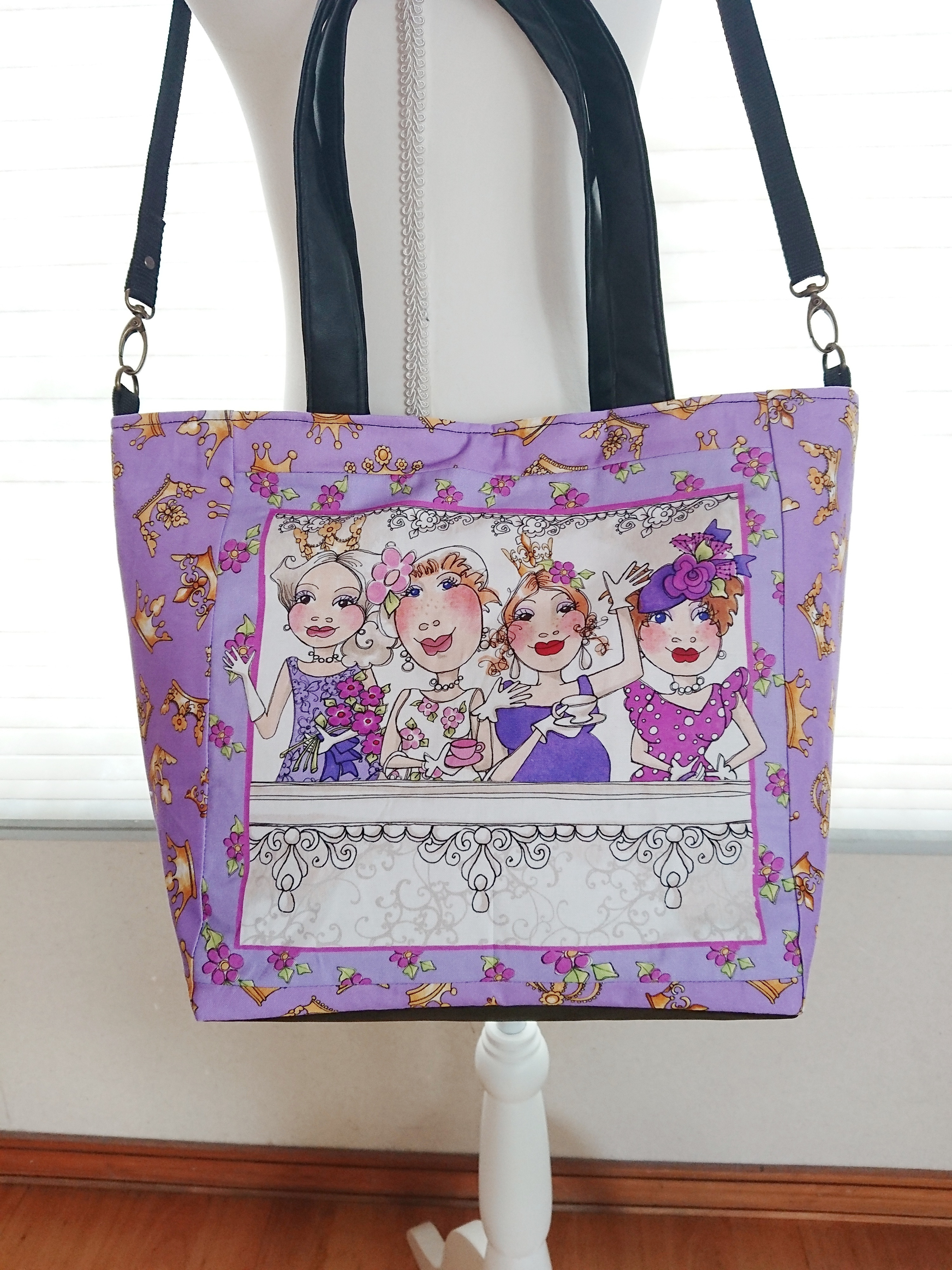 ロラライハリス♡ハンドメイド　トートバッグとポーチのセット　クマゴロウ様 ロラライハリス♡ハンドメイド　トートバッグとポーチのセット　クマゴロウ様