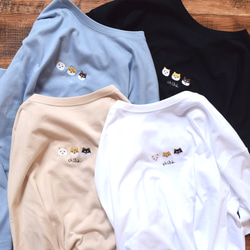 【夏の福袋】選べる柴犬刺繍Tシャツ ２枚セット creema限定 メンズ レディース   ビッグシルエット 15枚目の画像