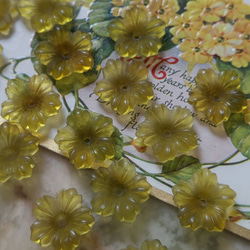 1900年代フランスアンティーク フレンチビーズフラワー 2本セット