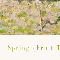 クロードモネ Spring (Fruit Trees in Bloom) / アートポスター 植物 風景画 グリーン 春 2枚目の画像