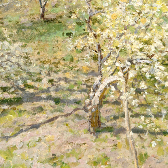 クロードモネ Spring (Fruit Trees in Bloom) / アートポスター 植物 風景画 グリーン 春 5枚目の画像