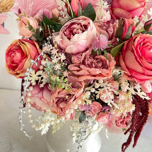 光触媒 ロココスタイル フラワーアレンジ ヴィクトリアポアロン アート