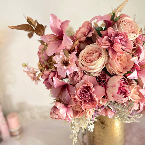 送料無料】ヨーロピアンスタイル 光触媒 フラワーアレンジ ドゥ