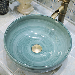 新品 セラミック洗面台 手を洗う 蛇口 排水する 芸術台盆 3枚目の画像
