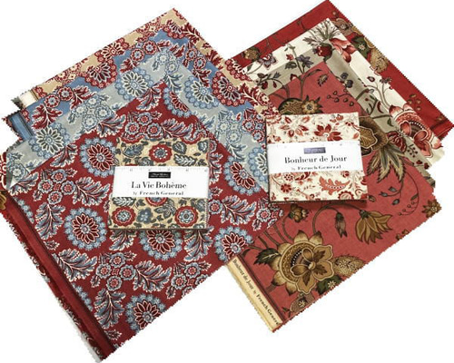 フレンチジェネラル [チャームパックセット1] カットクロス moda 生地