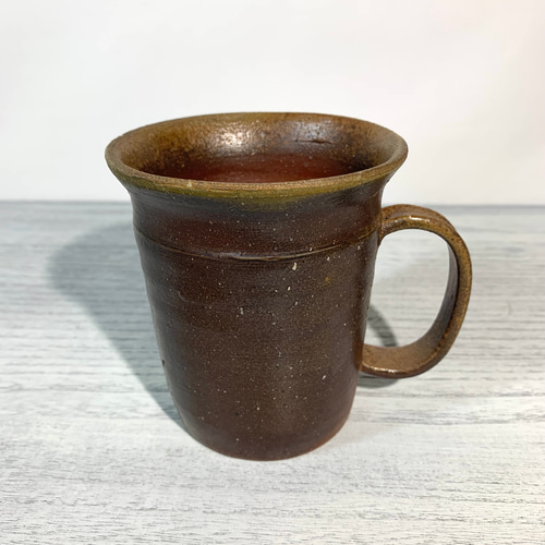 備前焼 コーヒーマグカップ(大)【佐々木剛】 マグカップ 備前焼