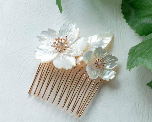 アナスイ ダブルコーム 蝶々 ヘアアクセサリー