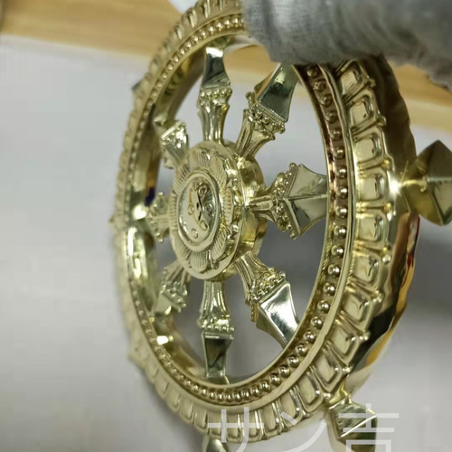 法器 真言宗 法輪 輪宝 密教法具 真鍮製 11.5CM その他アート 法器 真言宗 法輪 輪宝 密教法具 真鍮製 11.5CM その他アート