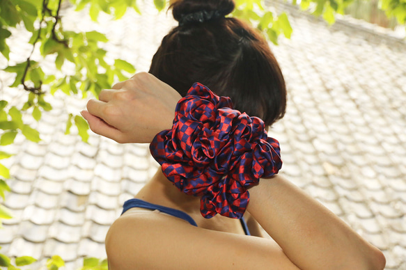 French Chic Silk Scrunchie Set - from a friend of mine 11枚目の画像