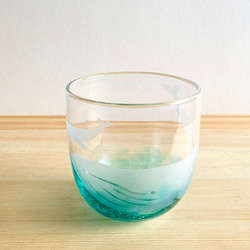夏コップ　ザトウクジラの親子　　グラス　ビアグラス 8枚目の画像
