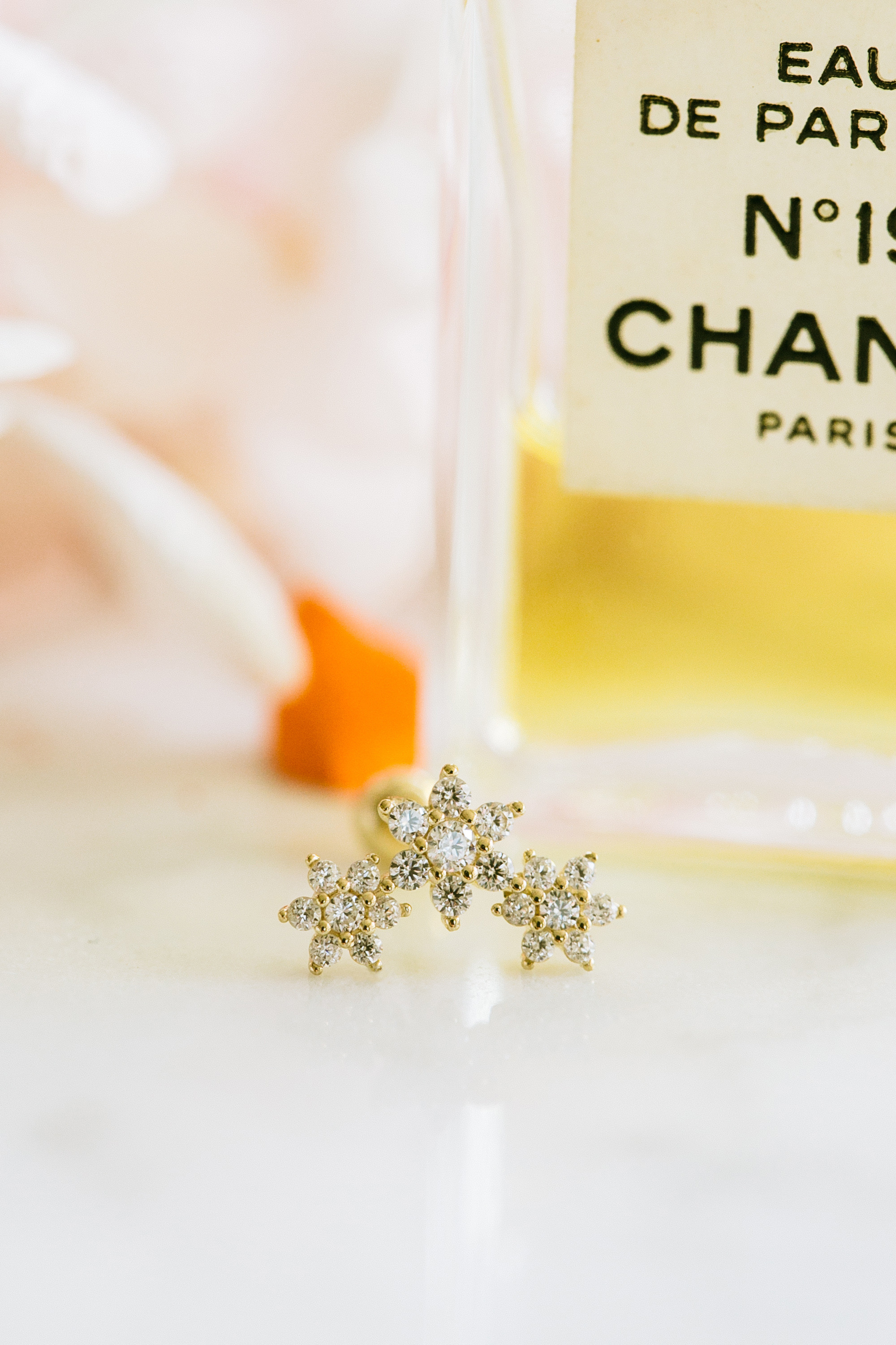 14K金 ゴールド ヘリックス 軟骨 アンチトラガス アウター インナーコンクバーベルイヤリング ピアス 8,618円