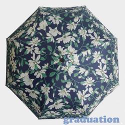 晴雨兼用傘 傘袋付き 日差し対策 花柄日傘 雨傘 紫外線対策 カラー 折り畳み傘 折りたたみ傘 紫外線カット UVカット 3枚目の画像