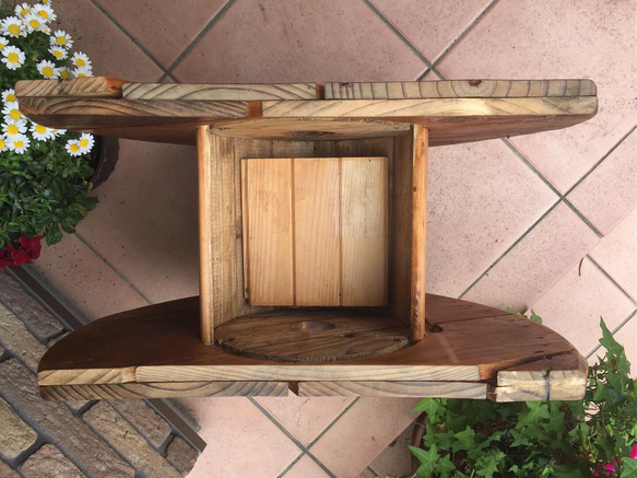 ケーブルドラムを使った鉢カバー＊受注生産＊ 