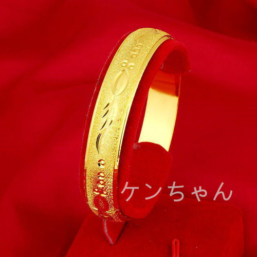 期間限定】999純金ブレスレットレディースブレスレット本物の24K金9040  