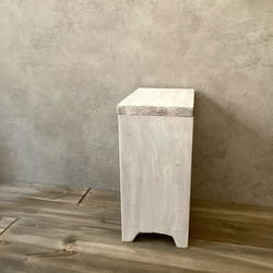 アクセサリー収納　アクセサリーボックス　木製 4段 収納ボックス　ジュエリーボックス  　ホワイト 7枚目の画像