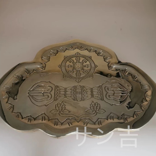チベット密教法器 空海大師飛行セット 鐘 金剛盤 独鈷杵 三鈷杵 五鈷杵