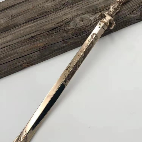 【修縁堂】密教法器 文殊菩薩 知恵神剣 金剛剣 仏教法具 真鍮製 16CM 修縁堂】密教法器 文殊菩薩 知恵神剣 金剛剣 仏教法具 真鍮