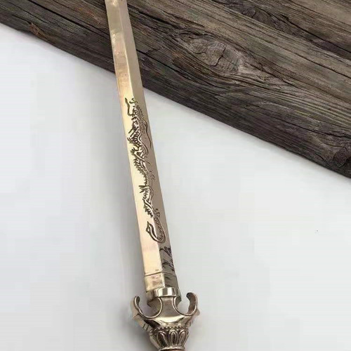 チベット仏教法器 真言宗 不動明王剣 金剛剣 密教法具 真鍮製 チベット仏教法器 真言宗 不動明王剣 金剛剣 密教法具 真鍮製