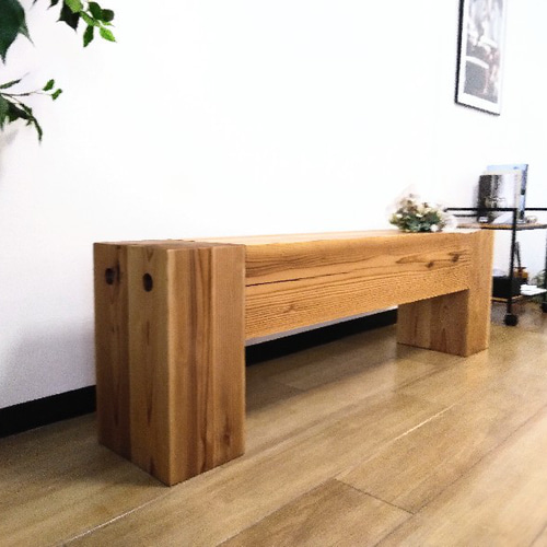 木製長椅子 楽天市場】ガーデンベンチ 幅115cm 座面高さ45cm ウッドベンチ 長椅子